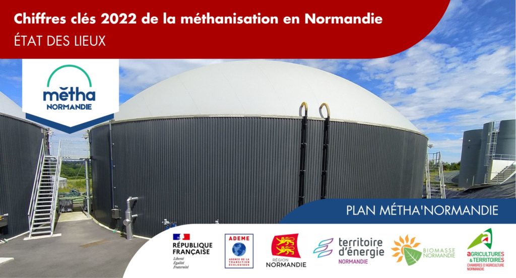 Chiffres clés 2022 de la méthanisation en Normandie - État des lieux