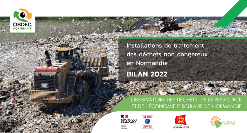 Installations de traitement des déchets non dangereux en Normandie – Bilan 2022